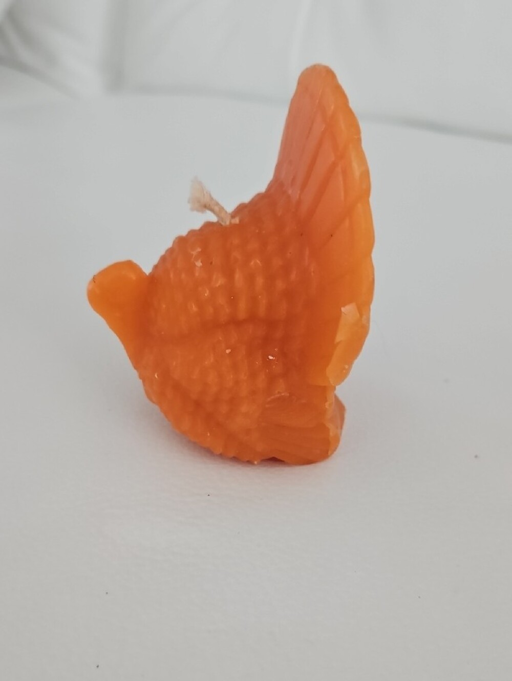 Orange Turkey-Shaped Decorative Candle - Picture 3 of 5